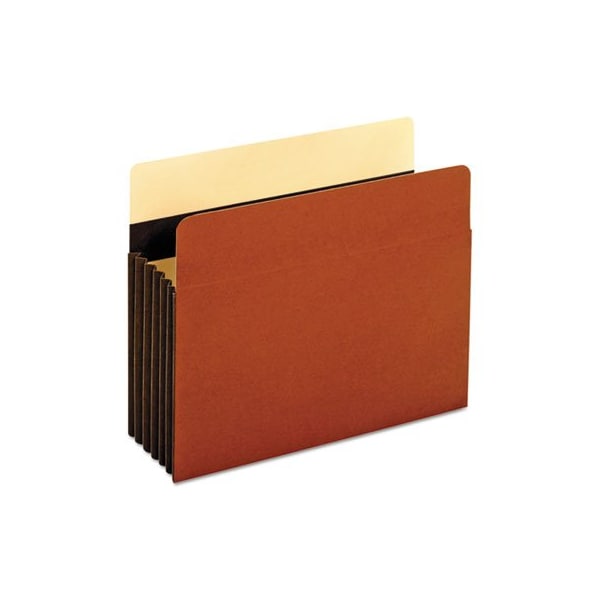 Tops Business Forms Pendaflex, HEAVY-DUTY FILE POCKETS, 5.25in EXPANSION, LETTER SIZE, REDROPE, 10PK C1534GHD - main